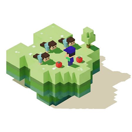 ITスキルアップ教育のイラスト